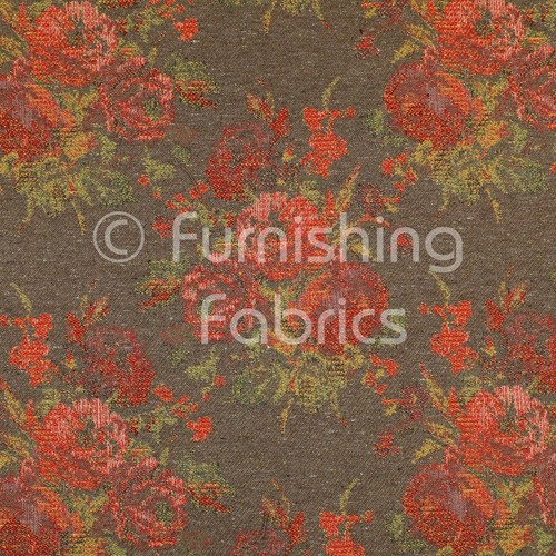 Full floral pattern chenille - full,