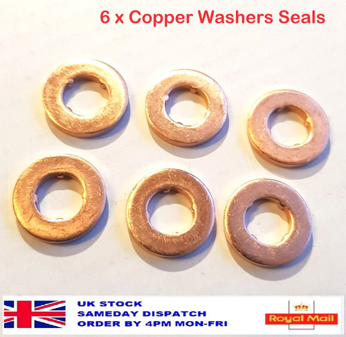Common rail injector seal - 6,