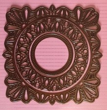 XXL UNIQUE NESTING Spellbinders TYPE Medallion Metal die set UK seller 448