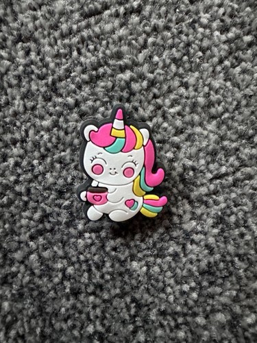Unicorn croc jibbitz charm