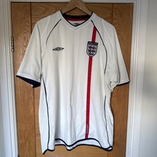 2001-03 UMBRO England Home