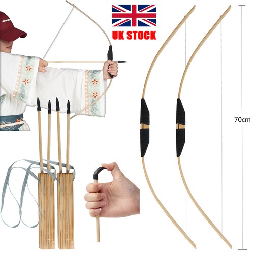 Kids gift archery wooden bow - wooden,