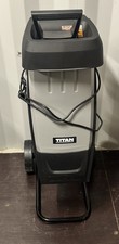 Titan Impact Electric Garden Shredder 2400W Wood Chipper