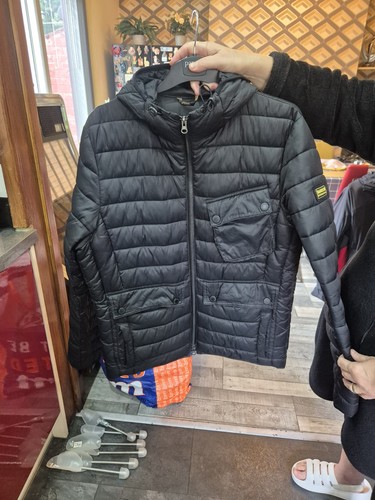 Barbour intl ouston hooded - b,