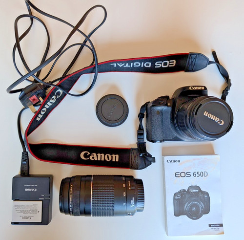 Canon 650d camera 18 55mm - canon,