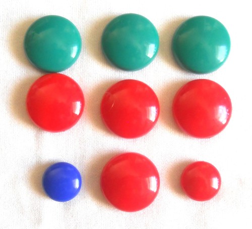 Strong round fridge magnets - strong,