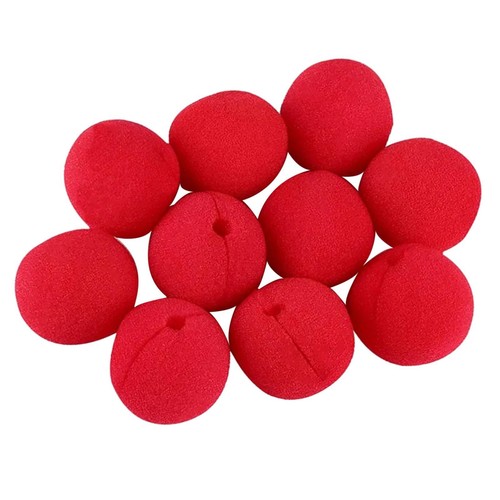 Red clown noses bulk cute - clown,