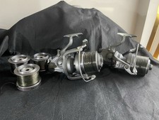 Daiwa Crosscast x2 Br5000 bait runner  long cast Fishing Reel + 3x spare spools 