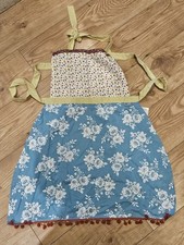 Debenhams 100% Cotton Colourful Floral Multi Patterned Full Length Apron GC