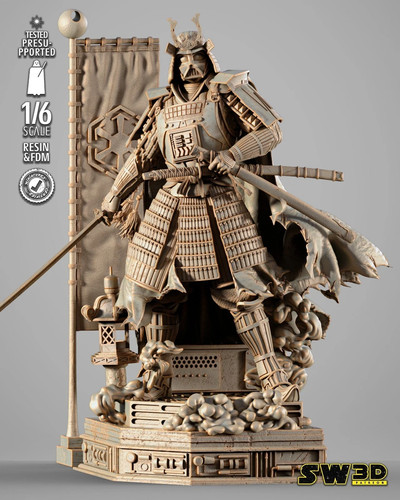 Darth vader samurai model - samurai, kit