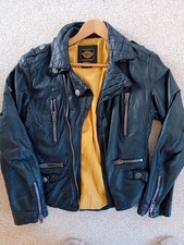 Superdry Men's Black Leather