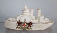 WWI CARLTON CRESTED CHINA WAR SHIP GREAT WAR 1914-1918 CITY LONDON CREST