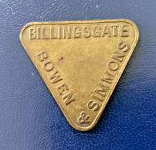LONDON MARKET TRADE TOKEN : BOWEN & SIMMONS. BILLINGSGATE FISH MARKET :