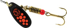 Mepps Black Fury Black Orange
