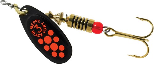 Mepps black fury - fury, orange