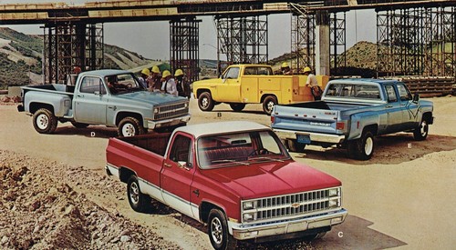 1982 chevy pickup trucks - 1982,