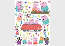 Peppa pig wall stickers - pig,