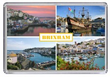 Brixham Devon Fridge Magnet 