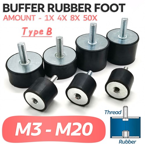 Rubber mount car - rubber, boat
