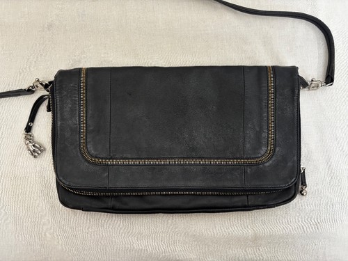 Kipling blue leather foldover - kipling,