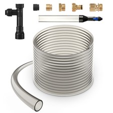 Aquarium Vacuum Gravel Cleaner 33ft PVC Hose Siphon for Fish Tank Cleaning