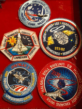 Nasa And Space  Patch Badge X5 All Different 