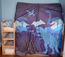 IKEA Kura Dinosaur Bed Canopy for Children's Bed