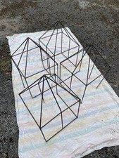 Topiary Cutting/trimming Metal Frame 2 Feet High 14” Square