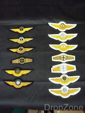 German Military Bundeswehr Bundesmarine Wire Wings Qualification Trade Badges