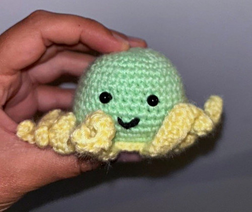 Handmade crochet octopus soft - crochet,