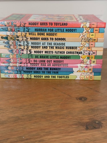Vintage noddy hardback book - vintage,