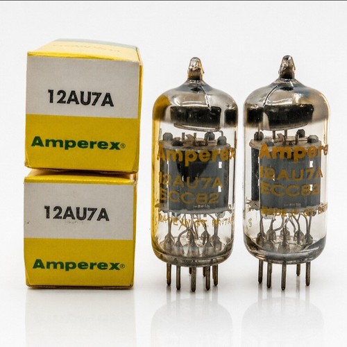 Amperex 12au7a ecc82 matched - 12au7a,