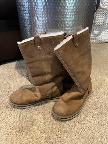 Ugg women mid calf - calf, fur
