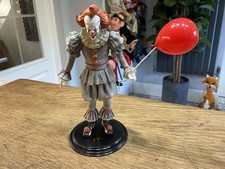 Bendy Figures 8” IT Pennywise The Clown Horror Action Figure With Stand VGC