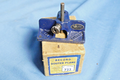 Record 722 router plane - no,