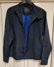 FRENCH CONNECTION Men's Harrington Jacket in Blue - New - Size L