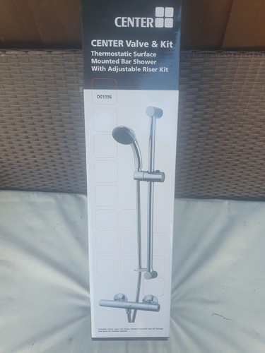 Thermostatic exposed shower - thermostatic,