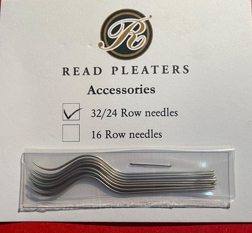 Read pleater needles - 32/24,