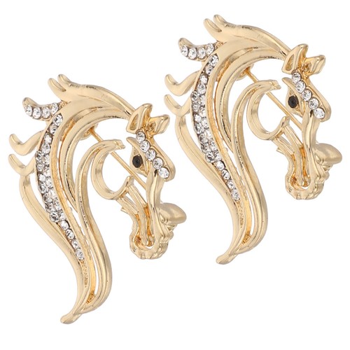 2pcs horse brooch pin - 2pcs,
