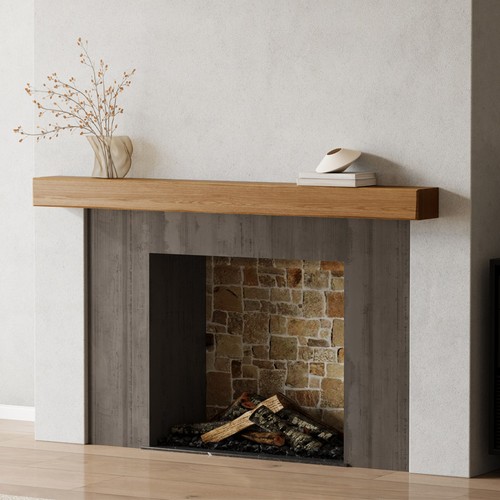 5ft rustic wood beam - wood,