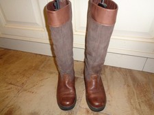 Ariat Windermere Long Leather Boots brown UK 6.5M Full Calf country yard riding