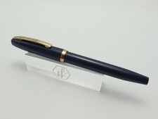Vintage Sheaffer Imperial I Blue Touchdown Fountain Pen, GT, M Nib *Needs a Sac*