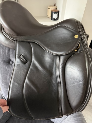 Brown saddle leather kruger - saddle,
