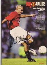 JUAN SEBASTIAN VERON SIGNED