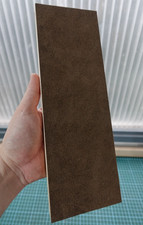 Large Wood & Genuine Leather Strop Block for Sharpening 30cm Long x 10cm Wide