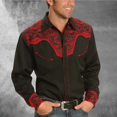 Cowboy western shirt - shirt, funky