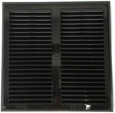 Black Air Vent Grille 350mm x