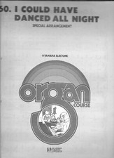 Yamaha Electone Organ Sheet Music No. 60 'I Could Have Danced All Night' 