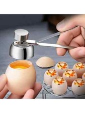 Egg Cracker Topper Eggshell