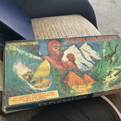 Rare vintage exploration board - rare,